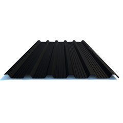 Фото Профнастил C18 0,5 мм RAL 8019m Арт.200160-8019 за 414.00 грн. Заказывай с доставкой по Украине.