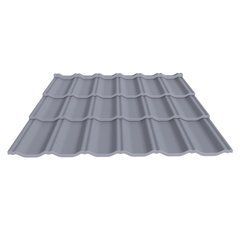 Фото Металлочерепица ГРАДО 0,45 RAL 8019m Арт.201395-8019 за 390.00 грн. Заказывай с доставкой по Украине.