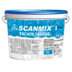 Фото Краска фасадная акриловая Scanmix Facade Deluxe (14 кг), премиум Арт.108060 за 1 113.00 грн. Заказывай с доставкой по Украине.