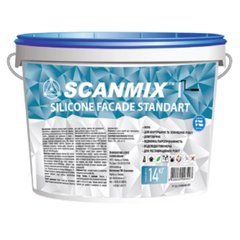 Фото Краска фасадная силиконовая Scanmix Silicone Facade Standard (7 кг) Арт.108064 за 767.00 грн. Заказывай с доставкой по Украине.